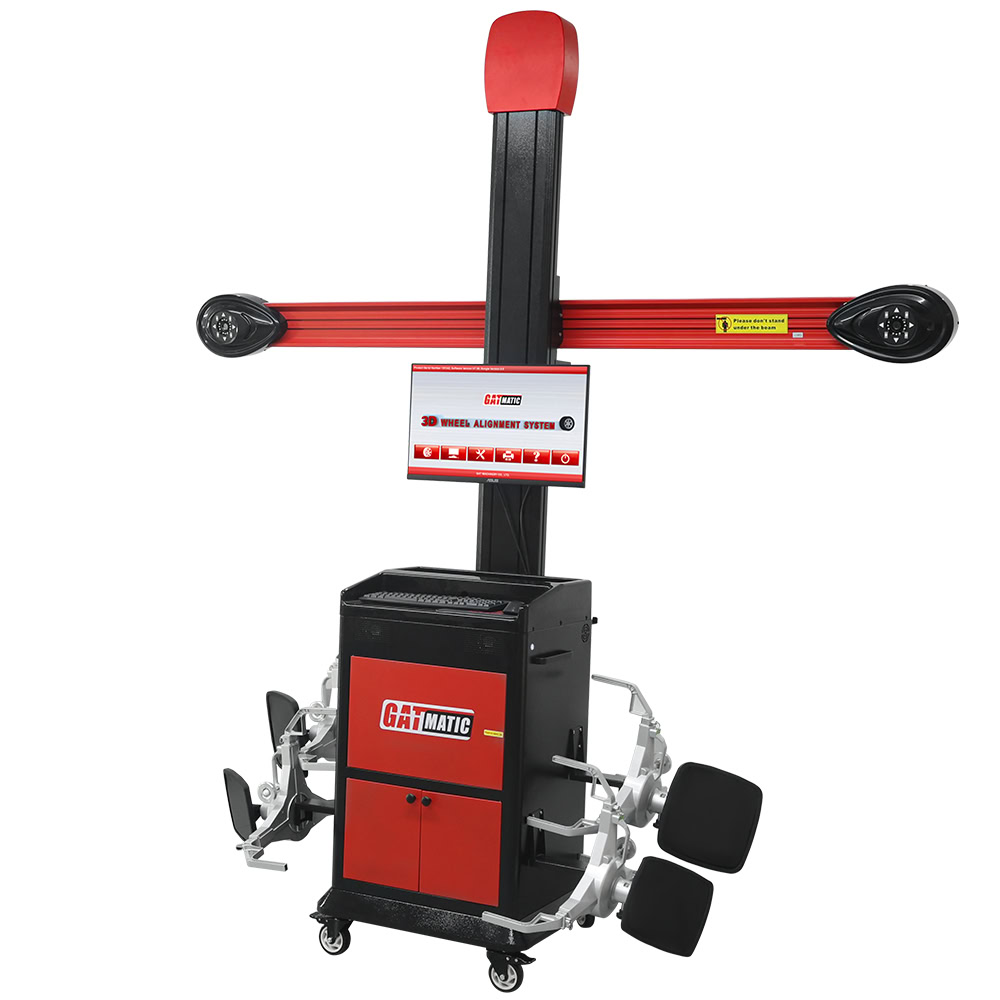 Auto Tracking 3D Movable Wheel Alignment Machine