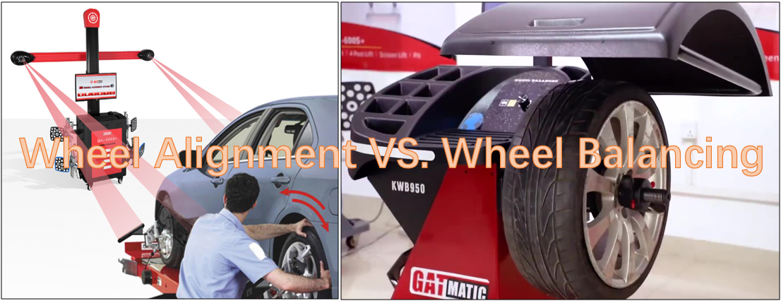 Differences between Tire Balancing & Wheel alignment