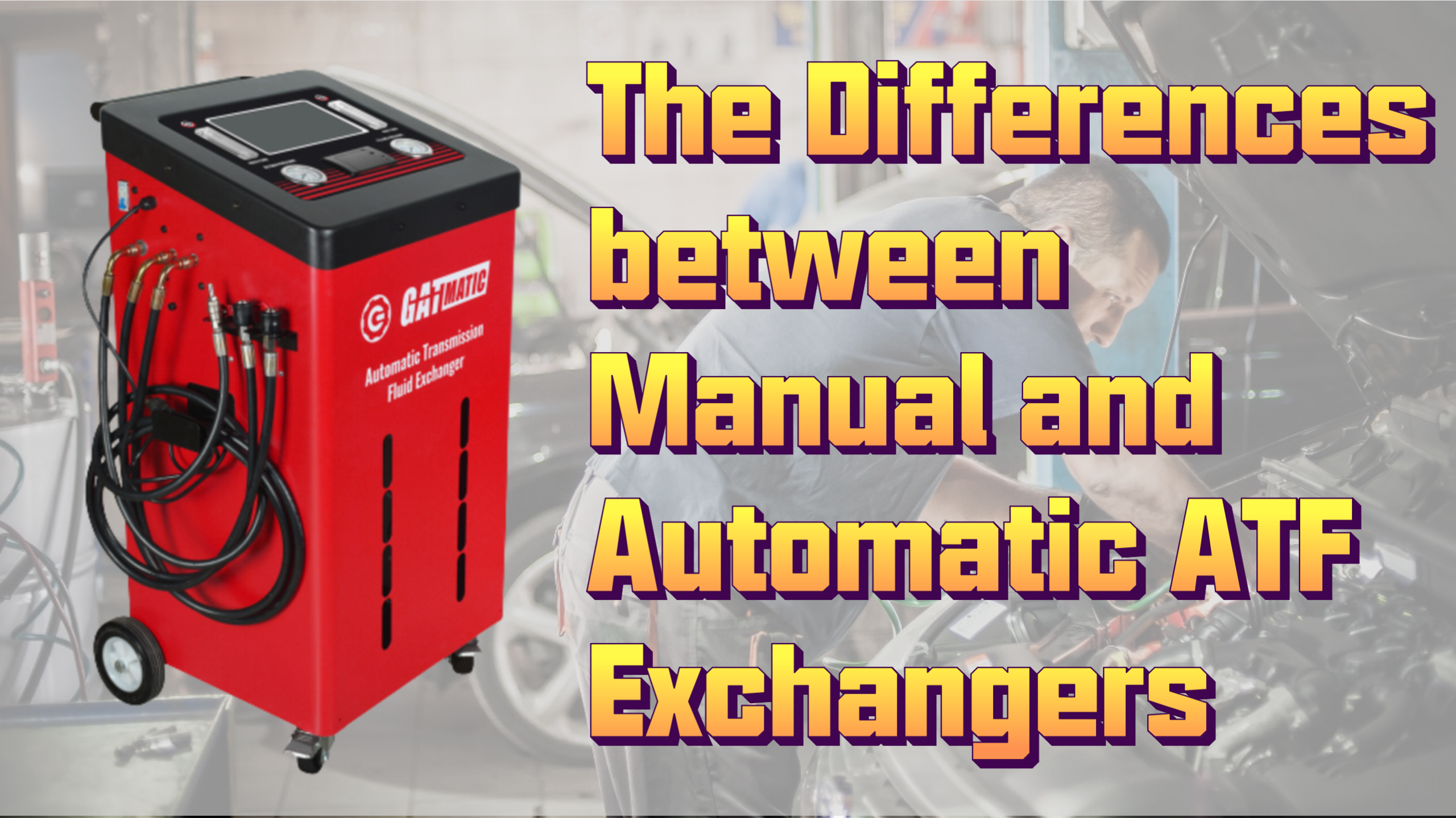 The differences between manual and automatic ATF exchangers