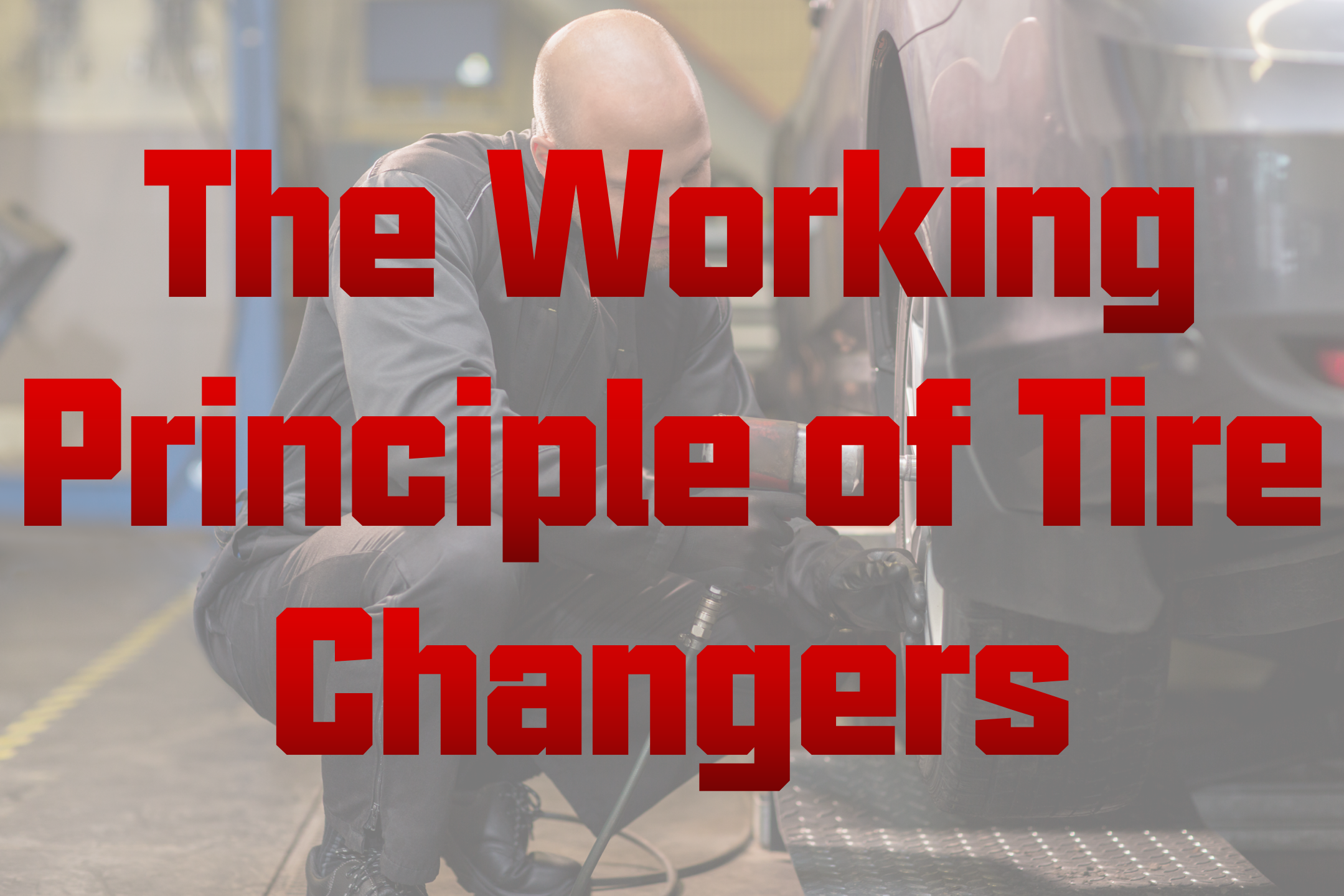 The Working Principle of Tire Changers: Streamlining Automotive Maintenance