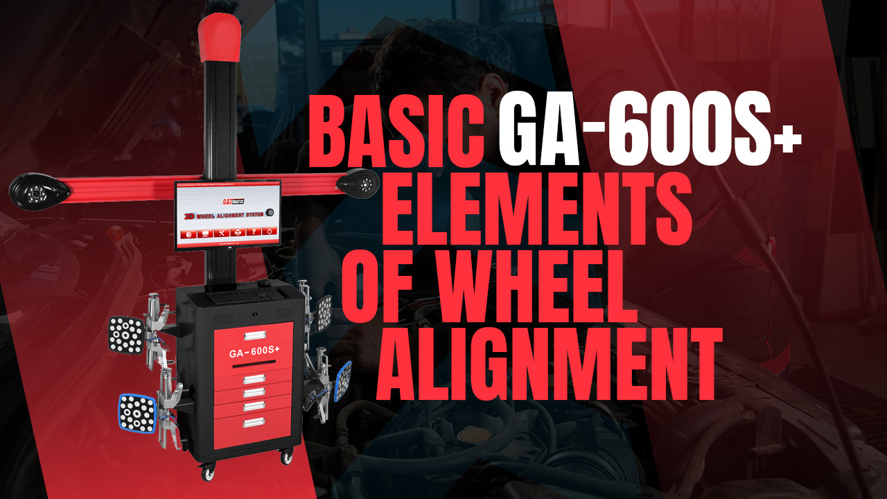 How does a four-wheel alignment improve vehicle performance