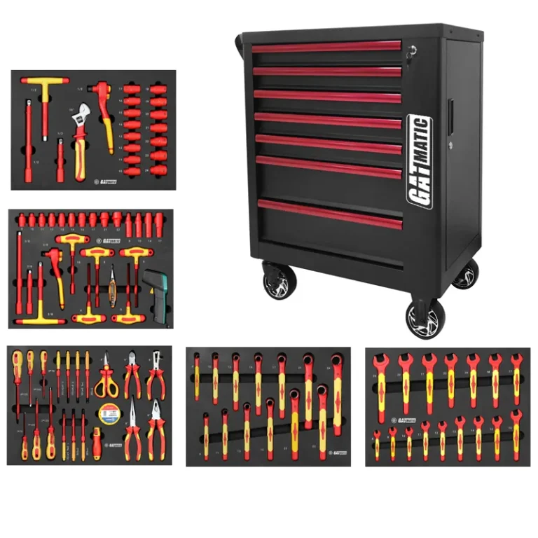 GITT094 High-end Tool Trolley With 94pcs Insulated Tools