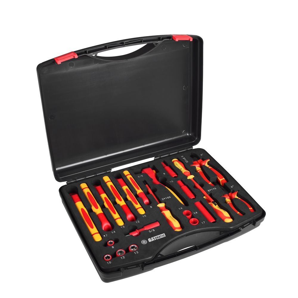 GATmatic GITS022 AC1000V Insulated Tool Set For Battery Disassemble