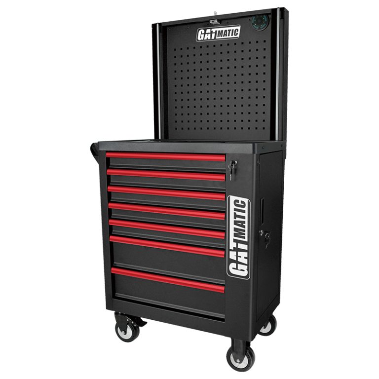 GEC807 Automatically Lifting Pegboard Tool Trolley