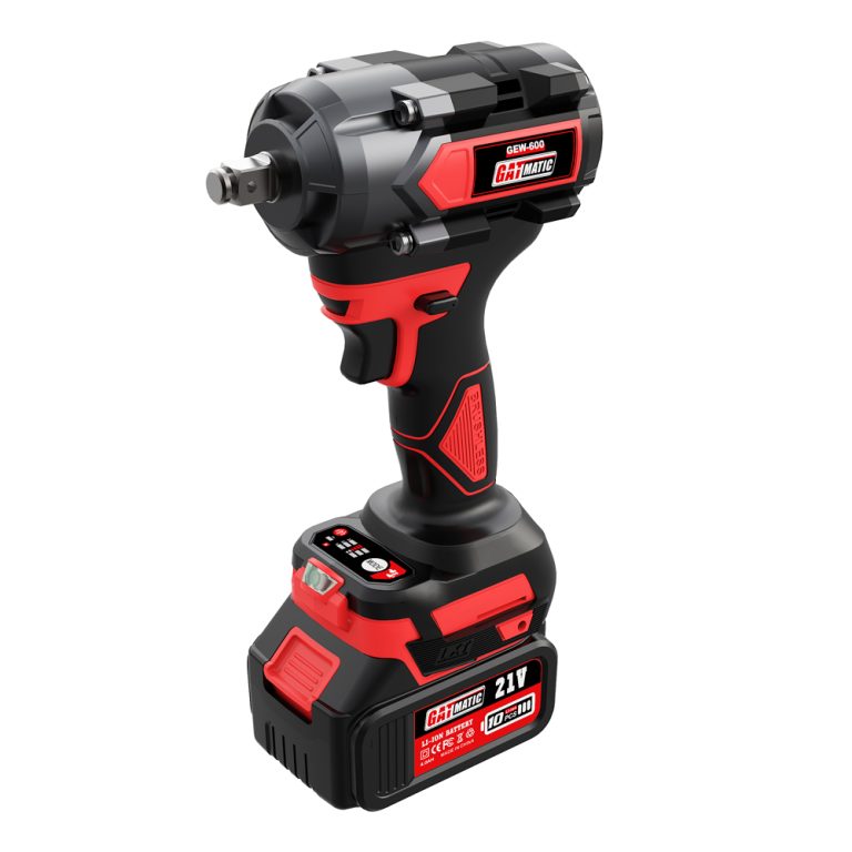 GEW-600 21V DC Brushless Electric Impact Wrench 600NM Power Screwdriver