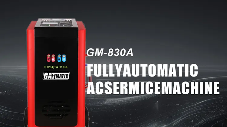 GM-830A Fully Automatic Dual A/C Service Machine