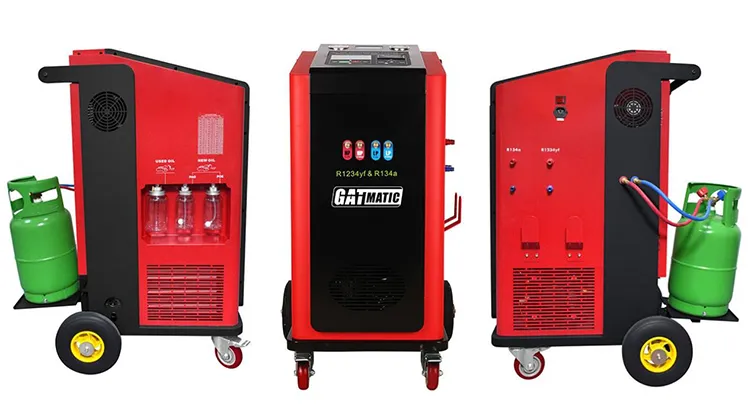 R1234yf & R134a AC Service Machine