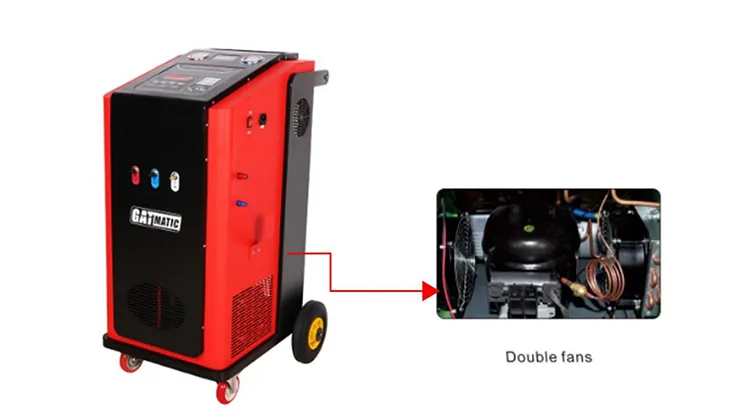 AC recovery and recharge machine