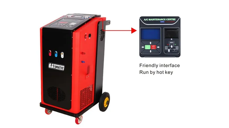 GM-830A AC recovery and recharge machine