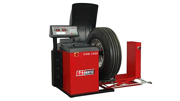 KWB1400 heavy-duty truck wheel balancing machine