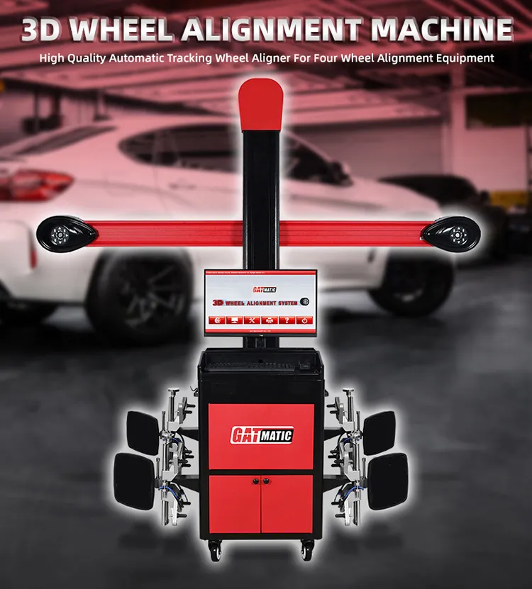 GATmatic GA-300M 3D Wheel Alignment Machine, Automatic Tracking Four Wheel System