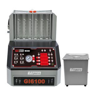 GATMATIC GI6100 Fuel Injector Cleaner Tester Machine With Ultrasonic Tank