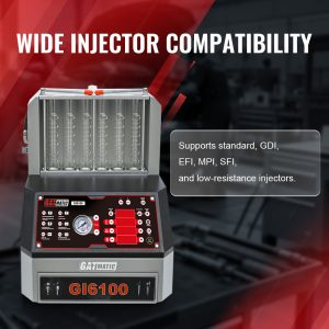 GI6100 Wide Injector Compatibility: Supports Standard, GDI, EFI, MPI And SFI