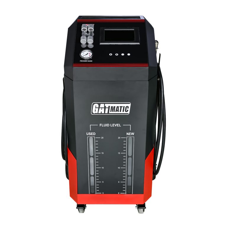 GT6000 ATF fluid replacement machine in professional workshop
