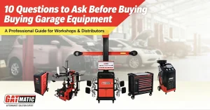 Professional garage equipment solutions for automotive workshops and service centers